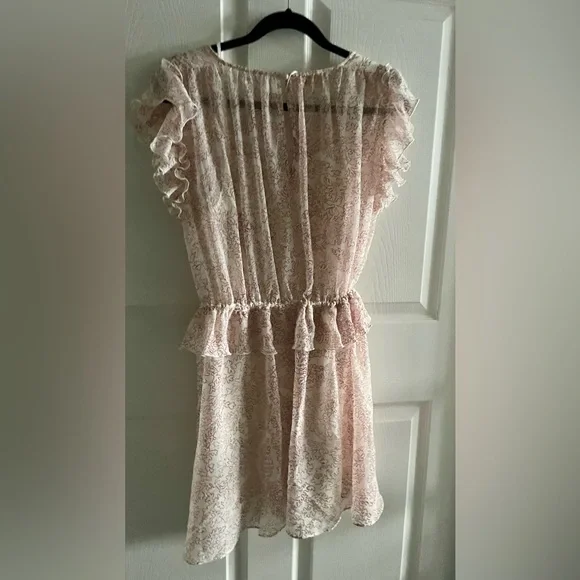 Ted Baker Evelyna Printed Texture Mini Dress Ted size 3/ US 6/8 - Picture 13 of 14